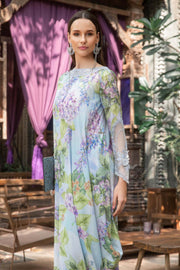 Maria.B M.Prints Unstitched Embroidered Lawn 3Pc Suit MPT-1801-B