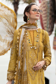 Maria.B M.Prints Unstitched Embroidered Lawn 3Pc Suit MPT-1805-A