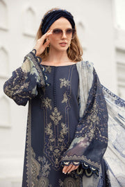Maria.B M.Prints Unstitched Embroidered Lawn 3Pc Suit MPT-1805-B
