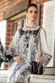 Maria.B M.Prints Unstitched Embroidered Lawn 3Pc Suit MPT-1807-A