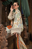 Maria.B M.Prints Unstitched Embroidered Lawn 3Pc Suit MPT-1808-A