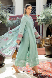 Maria.B MPrints Embroidered Linen Unstitched 3Pc Suit MPT-2001-A