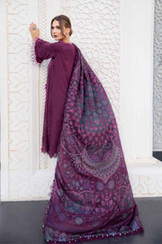 Maria.B MPrints Embroidered Linen Unstitched 3Pc Suit MPT-2003-B