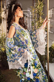 Maria.B M.Prints Unstitched Embroidered Lawn 3Pc Suit MPT-2102-B