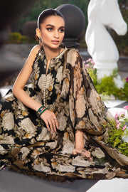 Maria.B M.Prints Unstitched Embroidered Lawn 3Pc Suit MPT-2103-B