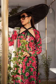 Maria.B M.Prints Unstitched Embroidered Lawn 3Pc Suit MPT-2106-B