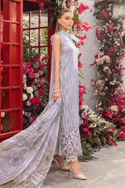 Maria.B M.Prints Unstitched Embroidered Lawn 3Pc Suit MPT-2109-A