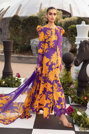 Maria.B M.Prints Unstitched Embroidered Lawn 3Pc Suit MPT-2111-A