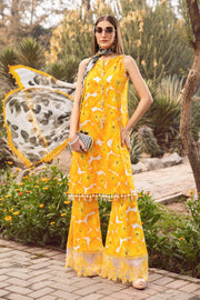 Maria.B M.Prints Unstitched Embroidered Lawn 3Pc Suit MPT-2112-B