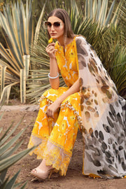 Maria.B M.Prints Unstitched Embroidered Lawn 3Pc Suit MPT-2112-B