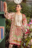 Maria.B M.Prints Unstitched Embroidered Lawn 3Pc Suit MPT-2114-A