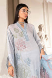 Maria.B MPrints Embroidered Lawn Unstitched 3Pc Suit MPT-2001-B