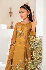 Maria.B MPrints Embroidered Lawn Unstitched 3Pc Suit MPT-2002-A
