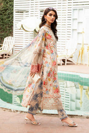 Maria.B MPrints Embroidered Lawn Unstitched 3Pc Suit MPT-2004-A