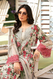 Maria.B MPrints Embroidered Lawn Unstitched 3Pc Suit MPT-2004-B
