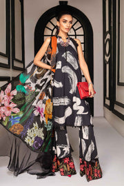 Maria.B MPrints Embroidered Lawn Unstitched 3Pc Suit MPT-2005-A