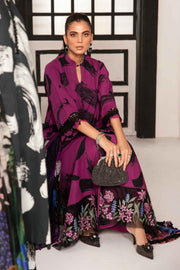 Maria.B MPrints Embroidered Lawn Unstitched 3Pc Suit MPT-2005-B