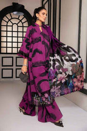 Maria.B MPrints Embroidered Lawn Unstitched 3Pc Suit MPT-2005-B