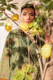 Maria.B MPrints Embroidered Lawn Unstitched 3Pc Suit MPT-2006-A