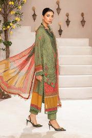 Maria.B MPrints Embroidered Lawn Unstitched 3Pc Suit MPT-2006-A