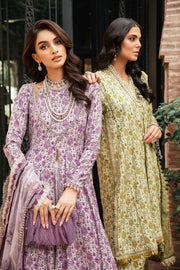 Maria.B MPrints Embroidered Lawn Unstitched 3Pc Suit MPT-2007-A