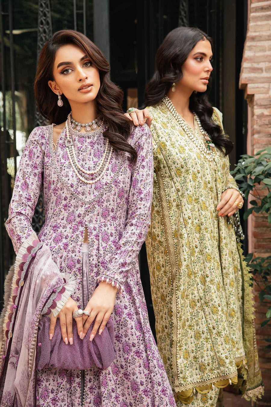 Maria.B MPrints Embroidered Lawn Unstitched 3Pc Suit MPT-2007-A