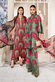 Maria.B MPrints Embroidered Lawn Unstitched 3Pc Suit MPT-2009-A