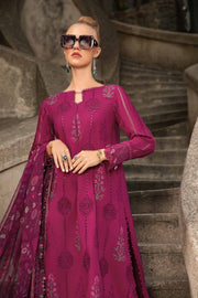 Maria.B MPrints Unstitched Printed Cambric 3Pc Suit MPT-2303-B