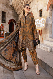 Maria.B MPrints Unstitched Printed Cambric 3Pc Suit MPT-2309-A