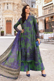 Maria.B MPrints Unstitched Printed Cambric 3Pc Suit MPT-2309-B