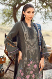 Maria.B M.Prints Embroidered Linen Unstitched 3Pc Suit MPT-2401-A