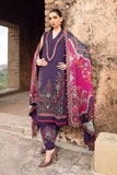 Maria.B M.Prints Embroidered Linen Unstitched 3Pc Suit MPT-2402-A