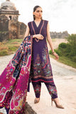 Maria.B M.Prints Embroidered Linen Unstitched 3Pc Suit MPT-2402-A