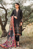 Maria.B M.Prints Embroidered Linen Unstitched 3Pc Suit MPT-2402-B