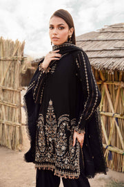 Maria.B M.Prints Embroidered Linen Unstitched 3Pc Suit MPT-2403-B