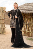 Maria.B M.Prints Embroidered Linen Unstitched 3Pc Suit MPT-2403-B