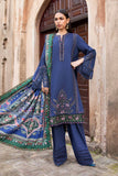 Maria.B M.Prints Embroidered Linen Unstitched 3Pc Suit MPT-2405-A