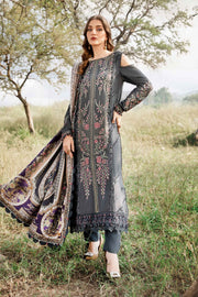 Maria.B M.Prints Embroidered Linen Unstitched 3Pc Suit MPT-2406-A