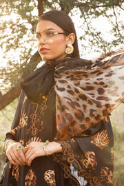 Maria.B M.Prints Embroidered Linen Unstitched 3Pc Suit MPT-2410-B