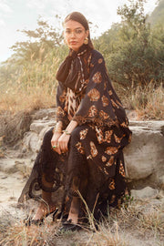 Maria.B M.Prints Embroidered Linen Unstitched 3Pc Suit MPT-2410-B