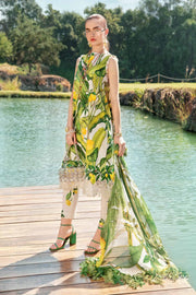Maria.B MPrints Embroidered Lawn Unstitched 3Pc Suit MPT-2503-A