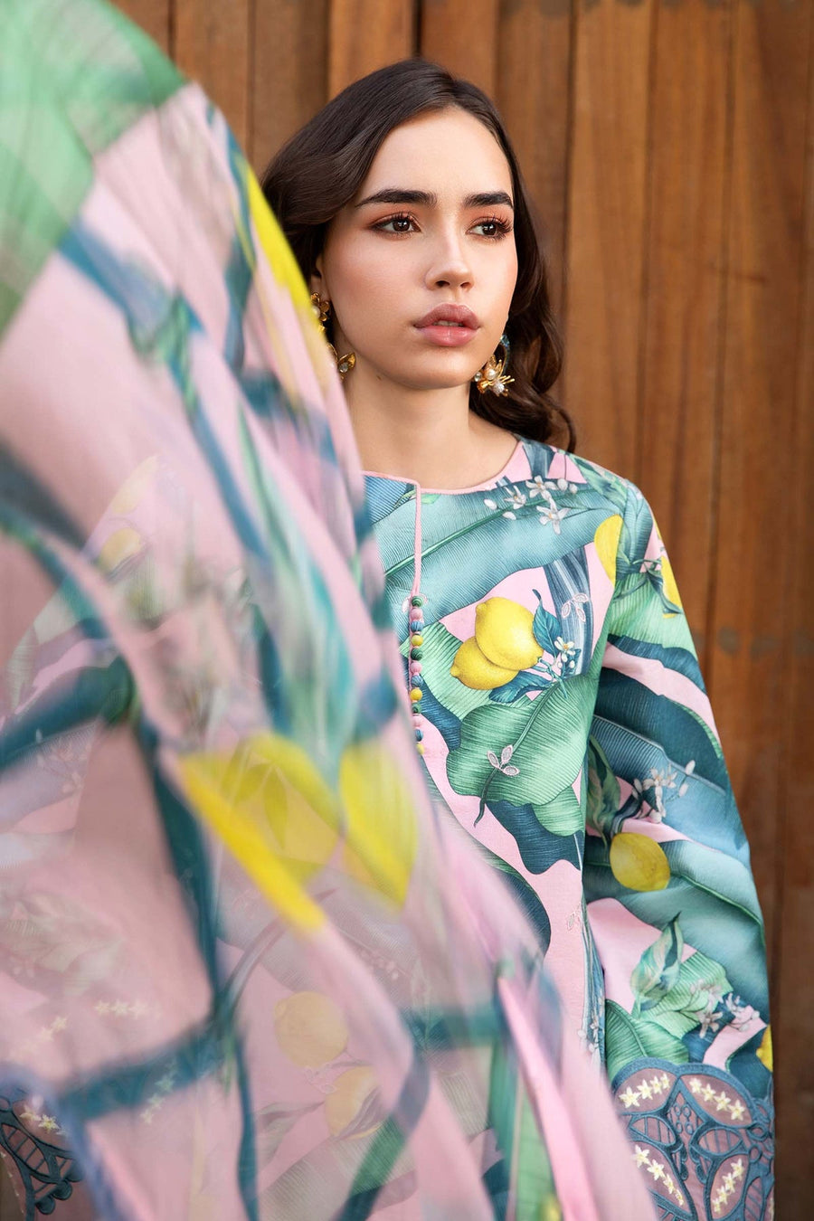 Maria.B MPrints Embroidered Lawn Unstitched 3Pc Suit MPT-2503-B