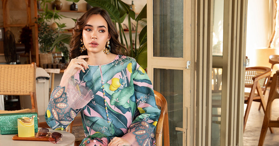Maria.B MPrints Embroidered Lawn Unstitched 3Pc Suit MPT-2503-B