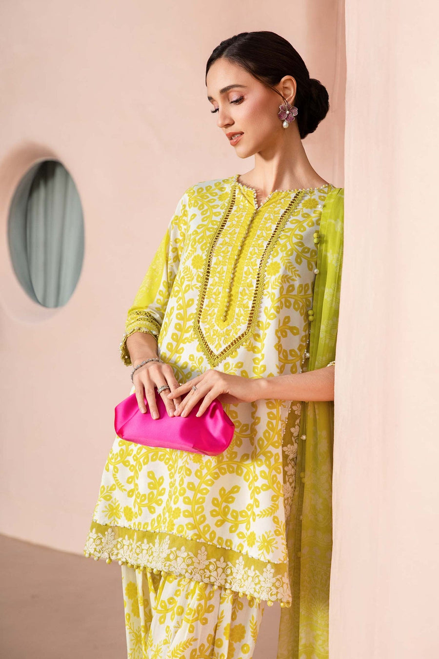 Maria.B MPrints Embroidered Lawn Unstitched 3Pc Suit MPT-2504-A