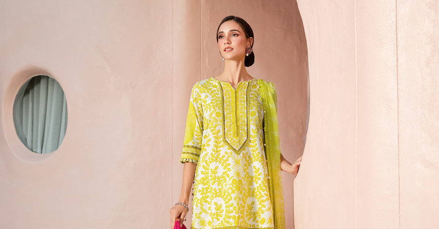 Maria.B MPrints Embroidered Lawn Unstitched 3Pc Suit MPT-2504-A