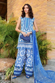 Maria.B MPrints Embroidered Lawn Unstitched 3Pc Suit MPT-2504-B