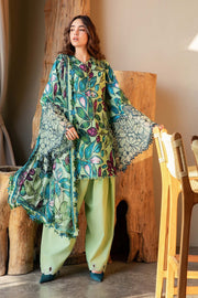 Maria.B MPrints Embroidered Lawn Unstitched 3Pc Suit MPT-2505-B