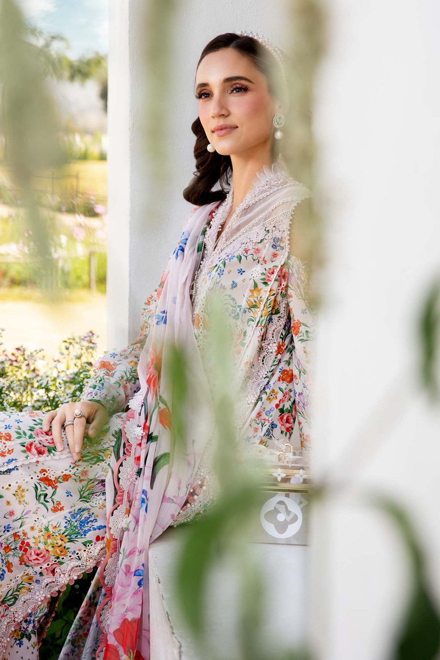 Maria.B MPrints Embroidered Lawn Unstitched 3Pc Suit MPT-2507-A