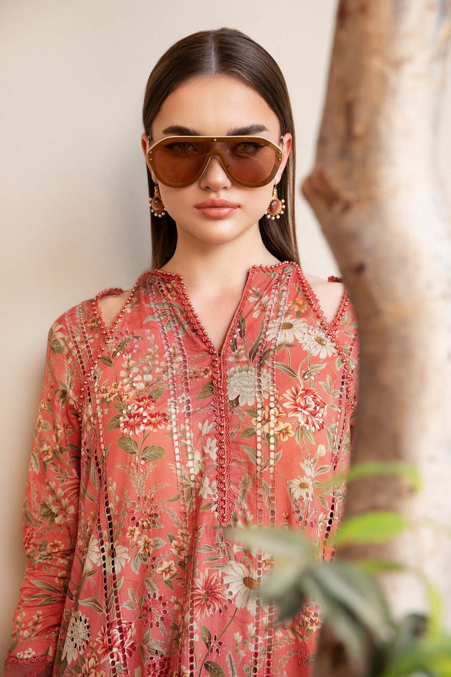 Maria.B MPrints Embroidered Lawn Unstitched 3Pc Suit MPT-2508-A