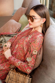 Maria.B MPrints Embroidered Lawn Unstitched 3Pc Suit MPT-2508-A